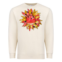 Sandshell watermelon sunflower Premium Sweatshirt - BarkalooDesign
