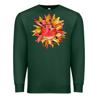 Sports Green watermelon sunflower Premium Sweatshirt - BarkalooDesign