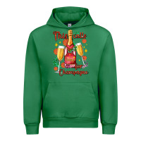 Emerald this calls for champagne Urban Hoodie - AdoDesignShop