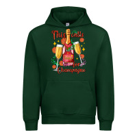 Forest Green this calls for champagne Urban Hoodie - AdoDesignShop