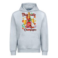 Heather Grey this calls for champagne Urban Hoodie - AdoDesignShop