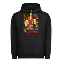 This Calls For Champagne Urban Hoodie | Teevron