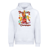 White this calls for champagne Urban Hoodie - AdoDesignShop