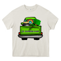 Cream St Patrick's Day Truck Heavy Core Tee - Bettercallsaul
