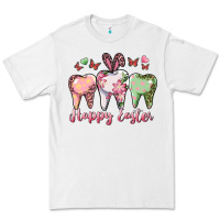 White Happy Easter Dental Premium Tee - RanaPortraitStore