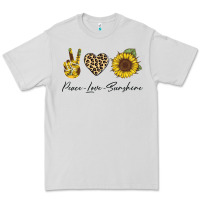 Dove Grey Peace Love Sunshine Premium Tee - Bettercallsaul