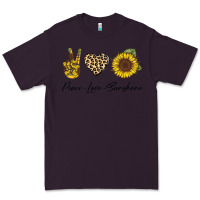 Plum Peace Love Sunshine Premium Tee - Bettercallsaul