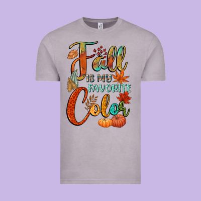 Fall Is My Favorite Color Vintage Tee Designed By Cowgirlartshop