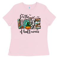 Bubblegum Pink Western For The Love of Halloween Ladies Tee - texasbilliewilder