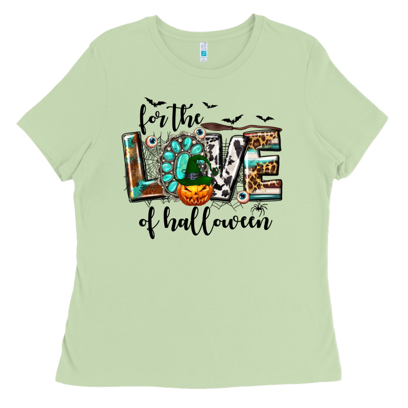 Western For The Love Of Halloween Ladies Tee by texasbilliewilder | Teevron