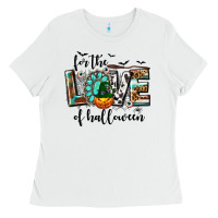 White Western For The Love of Halloween Ladies Tee - texasbilliewilder