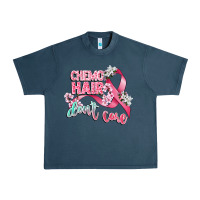 Midnight Navy chemo hair dont care Urban Heavy Tee - CowGirlArtShop