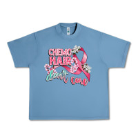 Pebble Blue chemo hair dont care Urban Heavy Tee - CowGirlArtShop