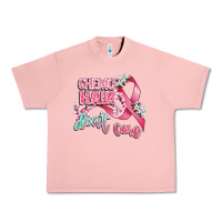 Salmon chemo hair dont care Urban Heavy Tee - CowGirlArtShop