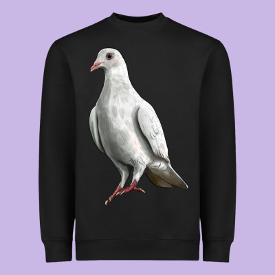 Dove Heavyweight Sweatshirt Designed By Lillyallendesigns