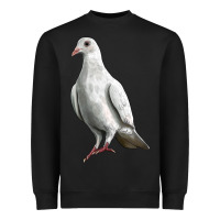 Black Dove Heavyweight Sweatshirt - LillyAllenDesigns