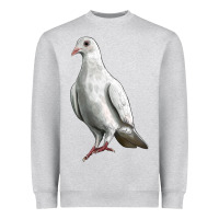 Heather Grey Dove Heavyweight Sweatshirt - LillyAllenDesigns