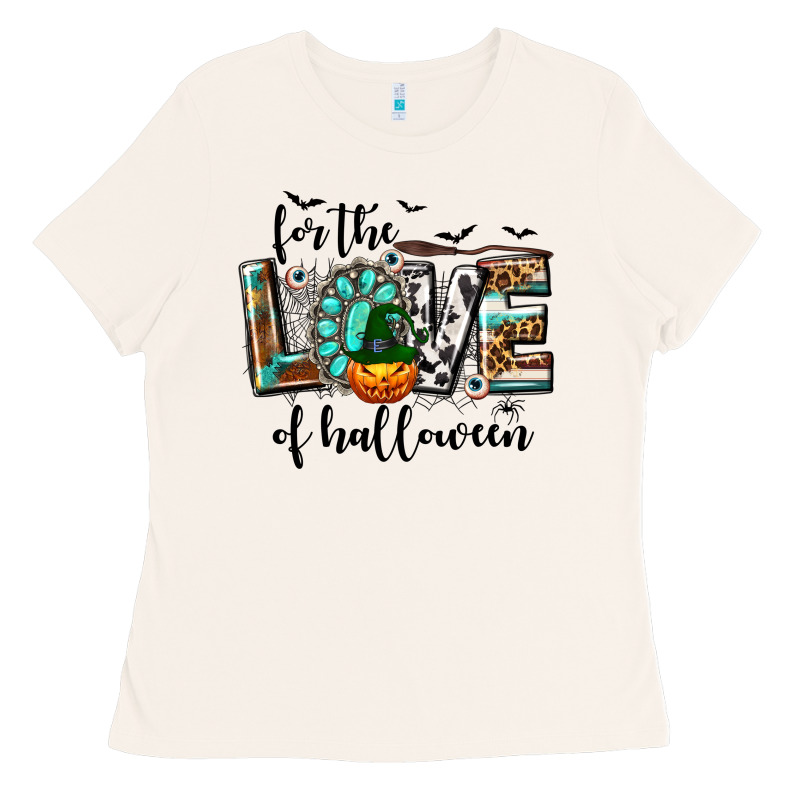Western For The Love Of Halloween Ladies Tee by texasbilliewilder | Teevron