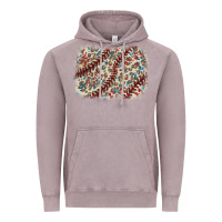 Vintage Zinc Baseball leopard glitter background Vintage Hoodie - HowdyJamesFarm