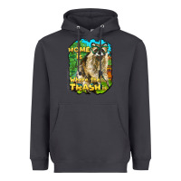 Smoke raccoon home is where the trash is Heavyweight Hoodie - BarkalooDesign