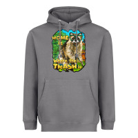 Storm raccoon home is where the trash is Heavyweight Hoodie - BarkalooDesign
