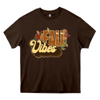 Chocolate Brown fall vibes Heavy Core Tee - JahusDesignShop