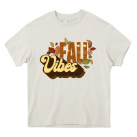 Cream fall vibes Heavy Core Tee - JahusDesignShop
