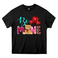 Black valentine's day be mine tedybear Heavy Core Tee - RanaPortraitStore