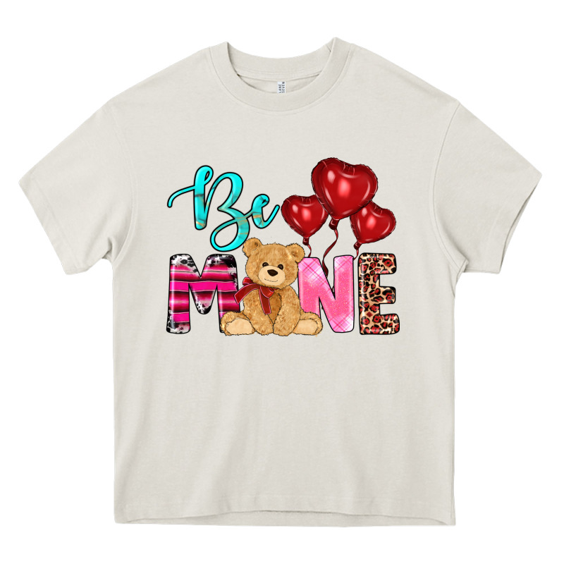 Valentine's Day Be Mine Tedybear Heavy Core Tee by RanaPortraitStore | Teevron