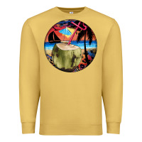 Coconut Drink Colorful Leopard Premium Sweatshirt | Teevron