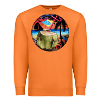 Carrot coconut drink colorful leopard Premium Sweatshirt - BarkalooDesign