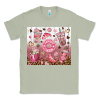 Matcha cafecito y chisme with leopard tumbler tbs Classic Tee - TumblerDesignByShophia
