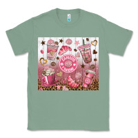 Sage cafecito y chisme with leopard tumbler tbs Classic Tee - TumblerDesignByShophia