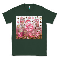 Sports Green cafecito y chisme with leopard tumbler tbs Classic Tee - TumblerDesignByShophia