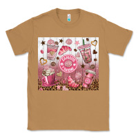 Toasted Coconut cafecito y chisme with leopard tumbler tbs Classic Tee - TumblerDesignByShophia