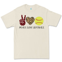 Bone Peace Love Softball Premium Tee - Bettercallsaul
