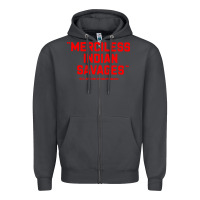 Smoke merciless indian savages Zipper Hoodie - longCreatives
