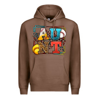Chestnut Baseball and Softball aunt leopard frame Premium Hoodie - LillyAllenDesigns