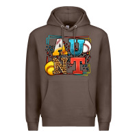 Coffee Baseball and Softball aunt leopard frame Premium Hoodie - LillyAllenDesigns