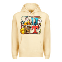 Pina Colada Baseball and Softball aunt leopard frame Premium Hoodie - LillyAllenDesigns