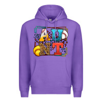 Purple Baseball and Softball aunt leopard frame Premium Hoodie - LillyAllenDesigns