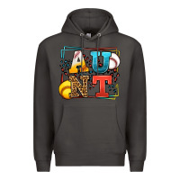 Smoke Baseball and Softball aunt leopard frame Premium Hoodie - LillyAllenDesigns