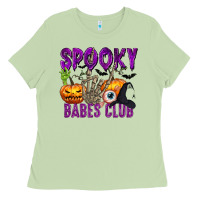 Matcha Spooky babes club Ladies Tee - texasbilliewilder