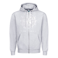 Heather Grey Time Travel Traveler Watch Vintage Clock Steampunk Gift Zipper Hoodie - longCreatives