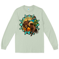 Matcha gemstone cowboy Long Sleeve Tee - OliviaCreatesArt
