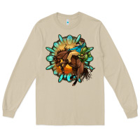Mushroom gemstone cowboy Long Sleeve Tee - OliviaCreatesArt
