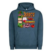 Pigment Midnight Navy boozy and schmoozy Urban Hoodie - AdoDesignShop