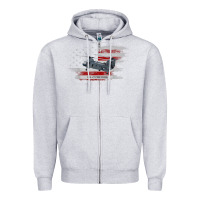 Heather Grey CH-47 Chinook Helicopter USA Flag Helicopter Pilot Gifts Zipper Hoodie - longCreatives