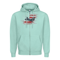 Seafoam CH-47 Chinook Helicopter USA Flag Helicopter Pilot Gifts Zipper Hoodie - longCreatives