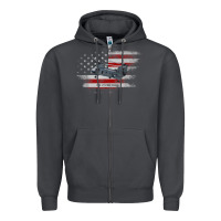 Smoke CH-47 Chinook Helicopter USA Flag Helicopter Pilot Gifts Zipper Hoodie - longCreatives